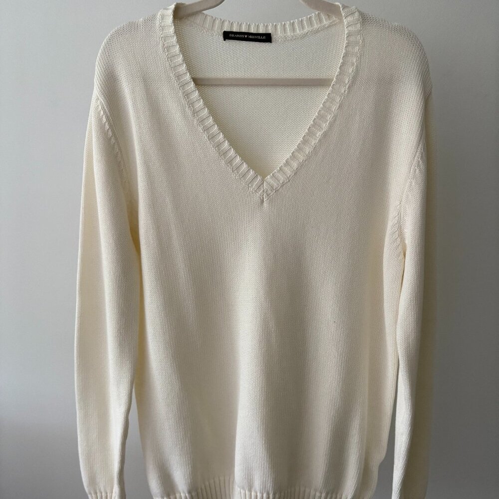 BRANDY MELVILLE Mollie V-Neck Sweater